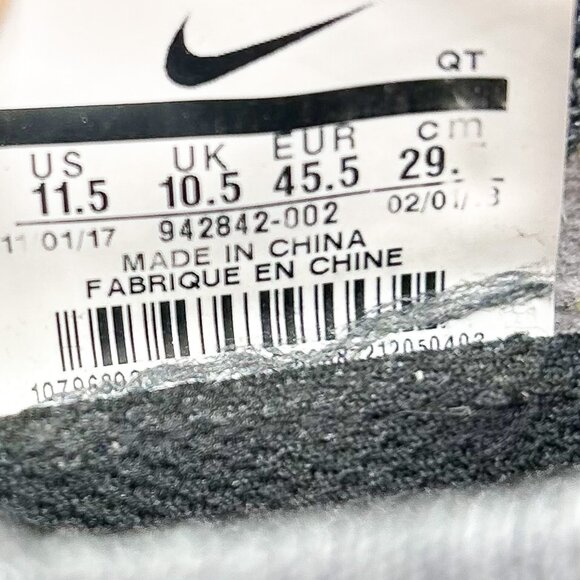 NIKE AIR VAPORMAX FLYKNIT 2 DARK GREY Mens size 11.5 - Picture 7 of 9